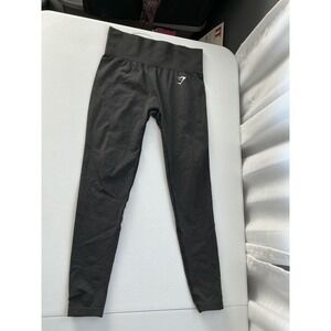 Gymshark Black Seamless High Waisted Workout Leggings Athletic Apparel